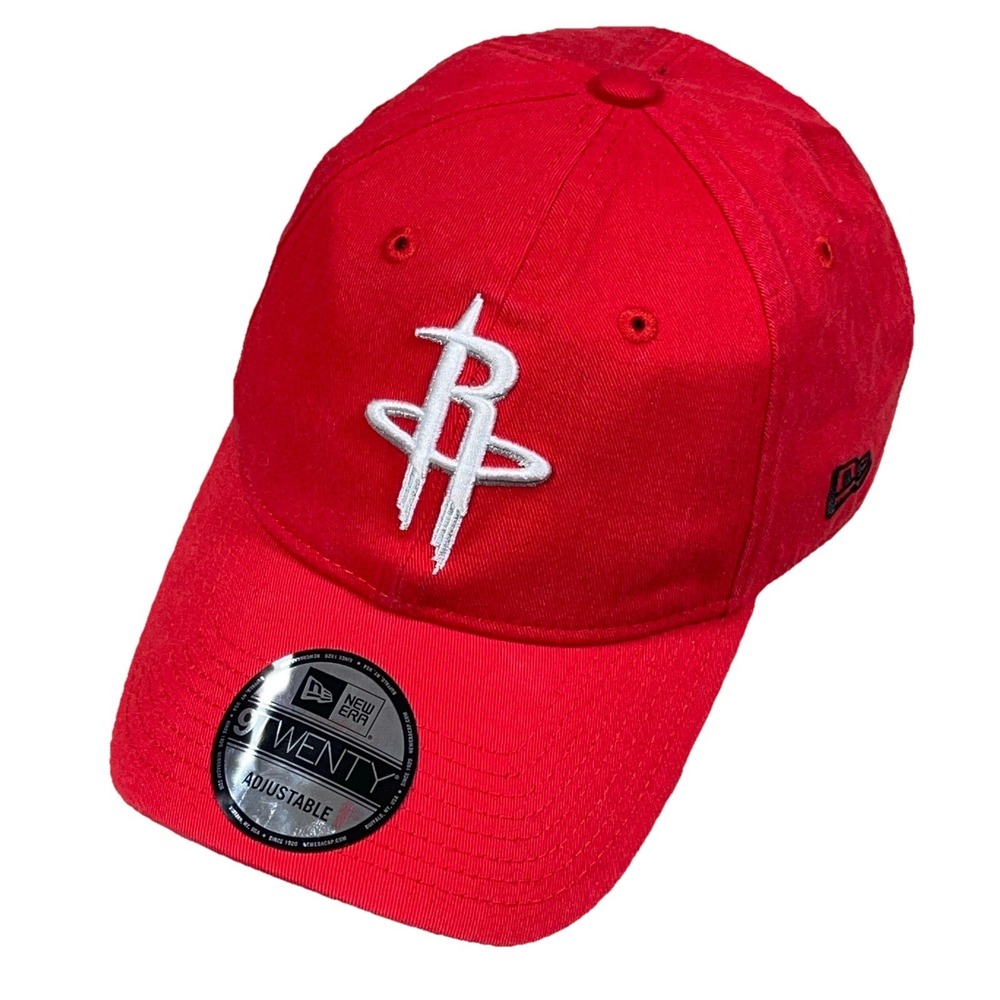Houston Rockets Hat Cap Strap Back New Era‎ 9Twenty NBA Basketball Adjustable